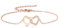 GW Armband Damen mit Herz Anhänger Zirkonia Silberarmband Damen Schmuck Geschenke für Frauen Mama Beste Freundin (Rosegold)