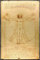 Leonardo da Vinci - Hombre de Vitruvio - Poster Kunstposter Druck - 61x91,5 cm