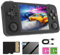 RG35XX H Handheld Spielkonsole, 64+128G Karte 10000+ Spiele, RG35XXH mit Linux OS Unterstützung 5G WiFi BT 4.2, 3.5-Zoll IPS Bildschirm, Retro Spielkonsole Handheld Emulator Konsole