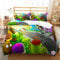 Bedding Set Plants Vs. Zombies Duvet Cover Set for Boys Girls Junior/Cot Bed Reversible Lovely Colorful Comforter Cover (220x230cm(King),PVZ 07)