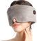 Telepepe Heated Eye Mask for Dry Eyes, Cordless, Heated Scarf, Neck Heating Pad Electric, 3 Heat Levels, 2500mAh, 20 Minutes Auto-Off, Gifts for Men, Women, Travel(Grey)