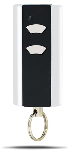 433 MHz - Apriporta da garage con telecomando compatibile per acciaio standard Entrematic RCU 433-2, RCU 433-4, EA433 2KM, EA433 2KS, T433-4 Crawford 433.92 Rolling Code porta del garage, 1 pezzo