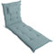 LILENO HOME Mar 1 cuscino per lettino a rotelle e sdraio da spiaggia, verde acqua, cuscino imbottito per lettino da giardino (188 x 60 x 8 cm)