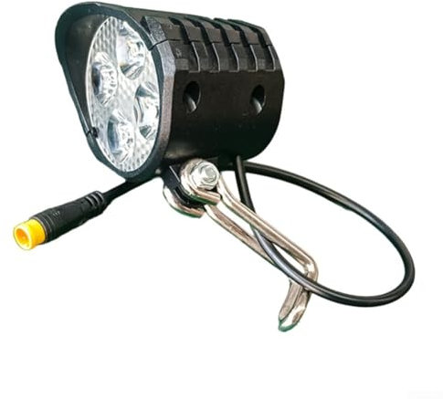 Hasaller Wasserdichte LED-Scheinwerfer für Elektroautos mit eingebautem Lautsprecher, langlebig und zuverlässig (LED-16W-4-Perlen)