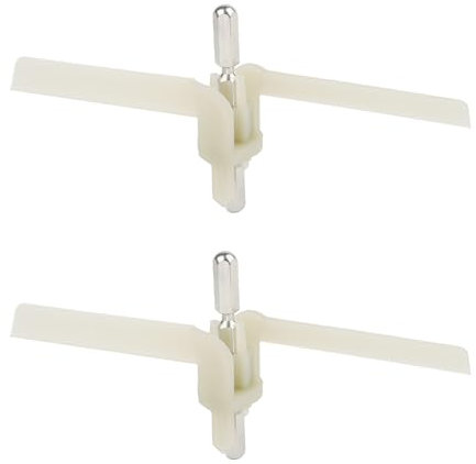 2x Mitnehmer für Küchenmaschine Ersatz für Bosch MUM4/MUM8, MUZ8DS1 MUZ4DS2 MUZ4DS3, 00091027, Durchlaufschnitzler Flügel Ersatzteil für Bosch Küchenmaschine