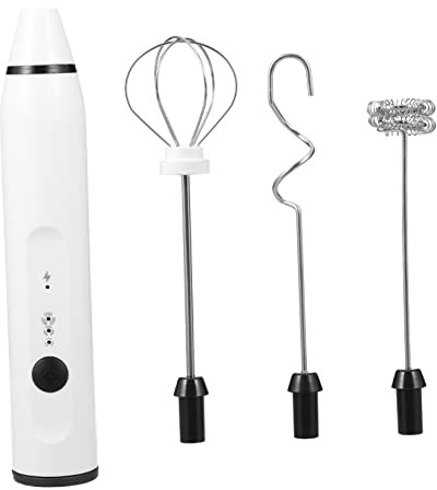 GALPADA Espumador Eléctrico De Mano Batidor Multifuncional Usb Máquina Para Leche Para Cocina