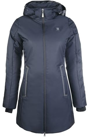 HKM Damen Elegant Style Heizmantel, Schwarz, L
