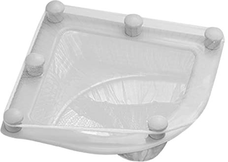 NUOBESTY 1 Set Kitchen Sink Strainer Mesh Bag Triangle Filter for Drainage Included Safe Material for Kitchen Use