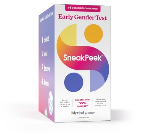 SneakPeek Early Gender Test, Snap Standard, 1 at-Home Test Kit