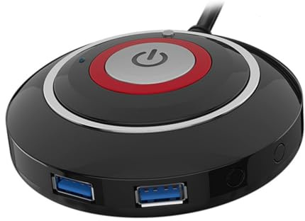 Reset Taste USB Anschluss Ersatzteil für Desktop Computergehäuse Schwarz