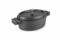 LACOR - 25935 - Cacerola Oval Aluminio Fundido 31x25 cms - Negro