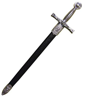 Brieföffner Excalibur König Arthur Neuer Griff mit Scheide