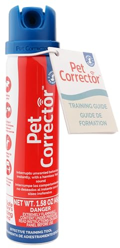 Pet Corrector Hundetraining. Hilft unerwünschtes Verhalten zu unterbinden: Bellen, Anspringen, Stehlen von Essen, Hundeangriffe, hält Hunde von Möbeln fern. Sicher und effektiv (50ml, 2er-Pack)