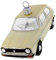 HAMBURGER WEIHNACHTSKONTOR® - Christbaumschmuck - VW-Golf (weiß)