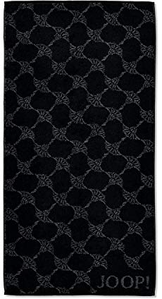 Joop! Handtücher Classic Cornflower 1611 schwarz - 90 Duschtuch 80x150 cm