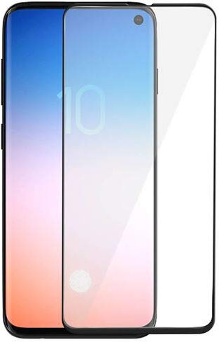 HQ-CLOUD lot de 2 Verres Trempés Pour SAMSUNG GALAXY S10E .Film de Protection d'écran Couverture Complète Noir - Anti Rayures - Ultra Résistant Dureté 9H