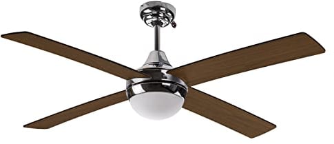 DEMA Deckenventilator Ventilator Granada braun Ø 130 cm mit Lampe + Fernbedienung