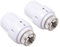 Bohaner Heizkörperthermostatventil, 2 x Heizkörperthermostatkopf, Heizungsthermostat bestes Ventil für Zuhause und Büro, Kopf M 30 x 1,5 (2)