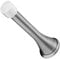 BLBK Spring Door Stop, 85mm Silver Door Stops, Wall Mounted Door Stopper for Home, Office, School