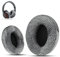 Krone Kalpasmos Cuscinetti di Ricambio per Beats Studio 3, Cuscinetti Auricolari Compatibili con Beats Studio 2 & 3 Cablati/Senza Fili/Modello B0501 B0500, Tessuto & Memory Foam, Motivo Grigio