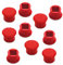 Gintai 10 pezzi Red TrackPoint Tastiera Mouse Soft Pointer Caps Soft Pointer Rim per Lenovo Thinkpad T400 T410 R400 T420 T430 T440 T450 T460 T470 T510 T520 X61, Rubber ThinkPad X/T/E/S/L/P/Yoga Series