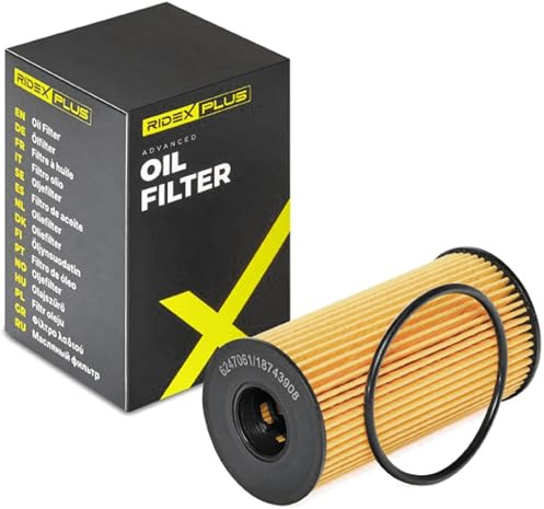 RIDEX PLUS Ölfilter Motorölfilter Filtereinsatz 7O0024P Kompatibel mit MERCEDES-BENZ C-Klasse T-modell S205 C-Klasse Limousine W205, NISSAN Qashqai/Qashqai +2 I J10, NJ10, RENAULT Master 3 Kasten FV