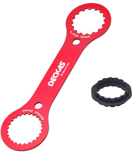 Graplan Centerlock Werkzeug Fahrrad Innenlager Schraubenschlüssel BB-Schraubenschlüssel Tretlager Entferner Fahrrad Vordergabel Reparatur Werkzeug,Tretlager Werkzeug für Fahrradreparaturen