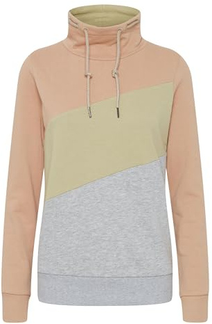 OXMO OXAgda Damen Sweatshirt Pullover Sweater