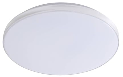 Lindby LED Deckenleuchte Comora (Modern) in Chrom aus Metall (1 flammig,) - Lampe Deckenlampe Badezimmerleuchte