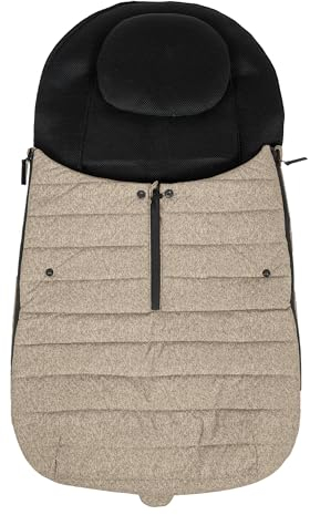 Altabebe AL2700-03 Übergangsfußsack Buggy mit Kopfkissen, beige