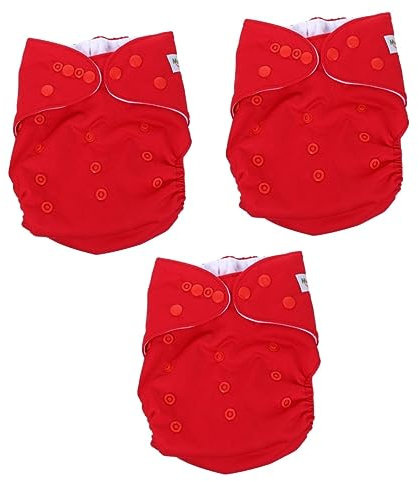 Abaodam 3piezas Pantalones De Entrenamiento Para Bebés De Reutilizables y Lavables Para Aprendizaje De Control De Esfínteres Diseño Unisex y Para Recién Nacidos