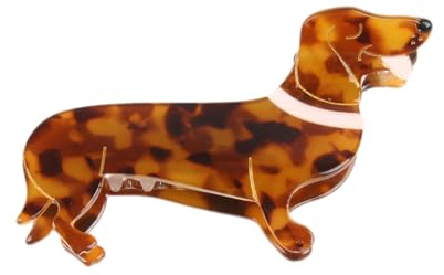 1 Stück Haarklammer Hund Dackel, Haarklammer Groß Haarspangen Damen Und Haarspangen Mädchen Haarklammer Hund Dackel Tier Haarspangen Haarspangen Damen Und Haarspangen Mädchen Klauen Clips Für Mädchen