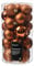 Weihnachtskugeln Kunststoff 4-6cm Mix 30er Set - bruchsichere Christbaumkugeln Weihnachtsbaumkugeln für Weihnachten - Christbaumschmuck & Weihnachtsbaumschmuck - Warm Orange