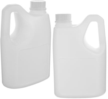 Alipis Jarra De Plástico De 2l Con Mango Botella De Jugo Reutilizable Tapa Hermética Ideal Para Cocina
