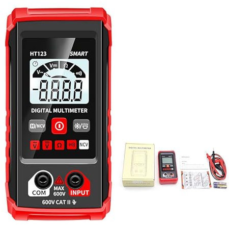 Tm-510 Digital Multimeter, Volt Meter Tm-510 Digital Multimeter,4000 Counts, Automatic Digital Multimeter, Smart Digital Multimeter, Multimeter Tester, Electrical Circuit Tester Tools