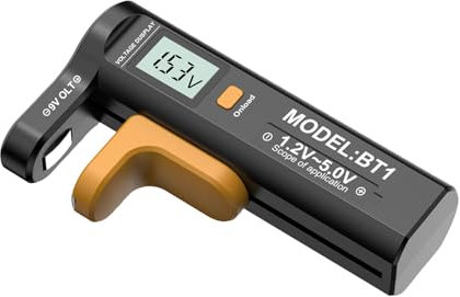 Einfach zu bedienendes Batteriemessgerät, präzises Energiemessgerät für alltägliche Geräte wie Uhren und Mäuse