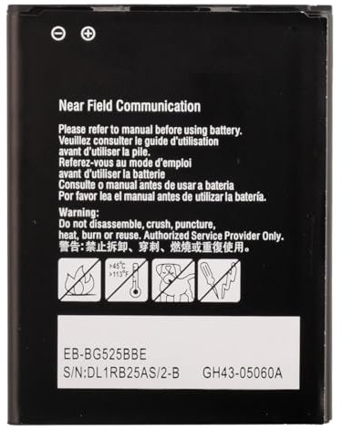 OnlyTech - Premium Replacement Battery for Samsung Xcover 5-3000mAh - Same quality as EB-BG525BBE