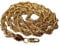 Gold Filled 18K Rope Chain Necklace for Men, 6MM Wide, 24Inch(61CM) Length