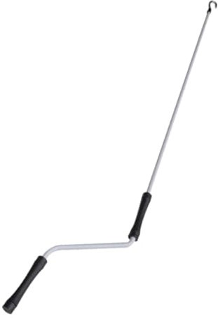 Baoblaze 120cm Awning Crank Handle for Awning Shade Tool Easy to Use Metal Hand Crank Handle Awning Canopy Accessories Puller Handle for Patio Outdoor Yard Manual Awning Opener