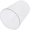Vaguelly bote de basura transparente bote de basura para papeleras cubo de flores bote de basura de cocina cilíndrico Pequeño lata de basura papelera dormitorio cesto de basura la mascota
