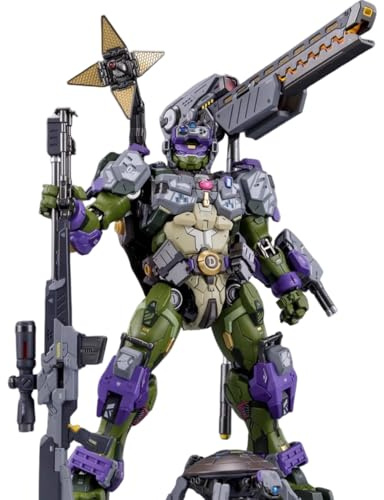 HiPlay HEATBOYS Mecha Alloy Rüstung Donatello HB0015 Actionfigur
