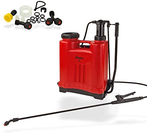 Rückenspritze Drucksprühgerät Drucksprüher Gartenspritze Pumpsprüher 18 Liter