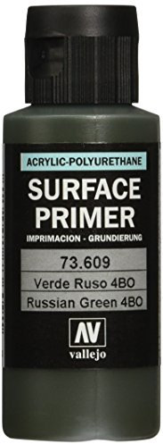 Vallejo Modell Farbe 60 ml Polyurethan-Primer Russian Green