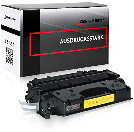 Logic-Seek Toner kompatibel mit HP CE505X 505X Laserjet P 2053 2054 2055 2056 2057 D DN X