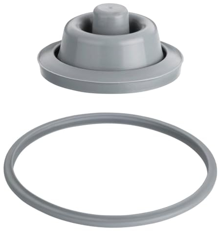 1 Valvula Goma anillo de sellado junta para olla a presión (22 cm) compatible con WMF Perfect Pro & Perfect Ultra - Junta de Abertura de Evaporación para Ollas a Presión de 3L - 8,5L de Silicona