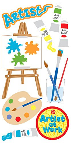 Sandylion Artist Essentials Aufkleber, groß