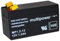 Multipower Bleiakku MP1.2-12 12,0Volt 1.200mAh mit 4,8mm Steckanschlüssen