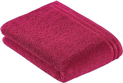 Vossen Calypso Feeling Duschtuch 67 x 140 cm Cranberry