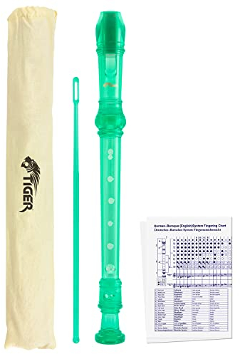 Tiger REC7-GR Flûte à Bec pour Enfants - Vert