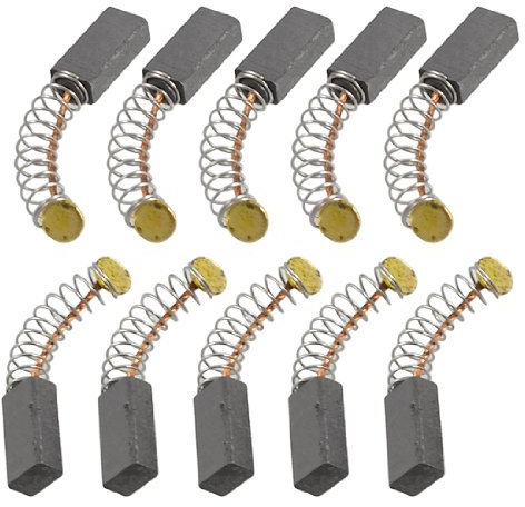 Sourcingmap a12071400ux0079-10 pares de 12,7 x 5,5 x 4 mm escobillas de carbón del motor de taladro eléctrico